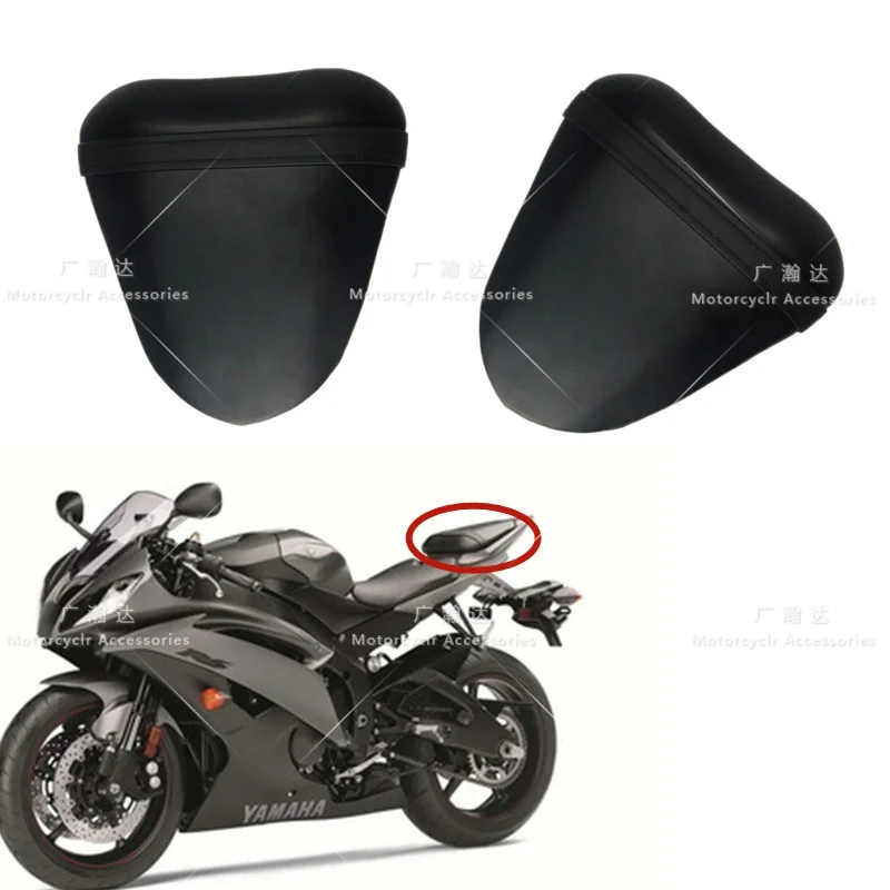 

Motorcycle Passenger Rear Seat Pillion Cushion Pad Fit For YZF600 R6 08 09 10 11 12 13 14 15