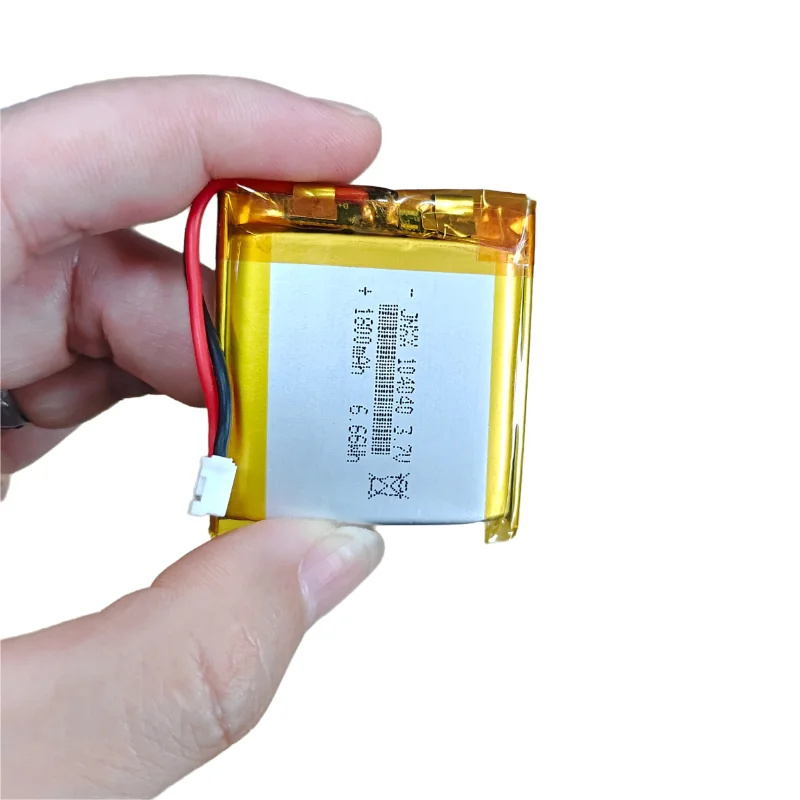 بطاريات قابلة للشحن En Polymère De Batterie Au Lithium 3,7 V 1800 MAH 104040 Pour Mp3 GPS PSP DVD T telephone