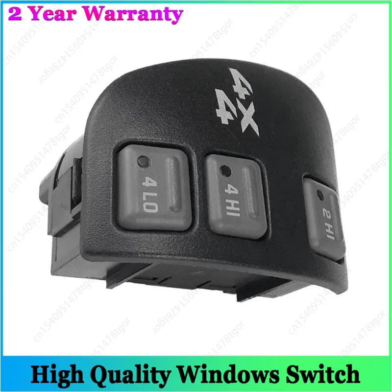 

Car 15037124 SW2171 901-061 4WD 4X4 Transfer Case Switch Button For 1998-2005 Chevy S10 Blazer for GMC Sonoma Jimmy