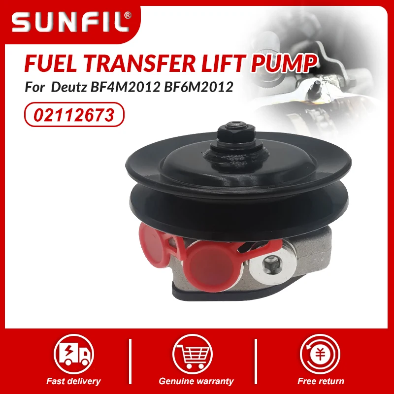 

Fuel Transfer Lift Pump 02112673 02113800 for Deutz BF4M2012 BF6M2012 BF6M1013+FAST SHIPPING