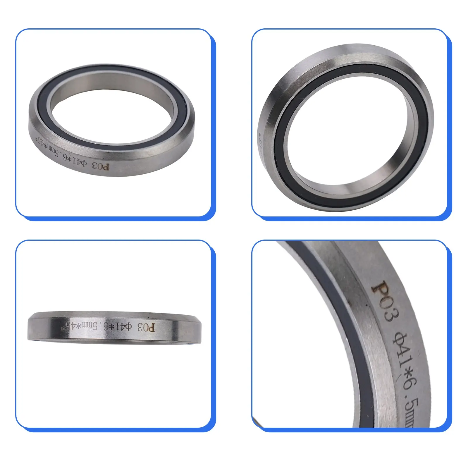 

Подшипники велосипедной гарнитуры для горных велосипедов 28, 64430 мм, верхний подшипник, стальные общие запасные части для различных размеров