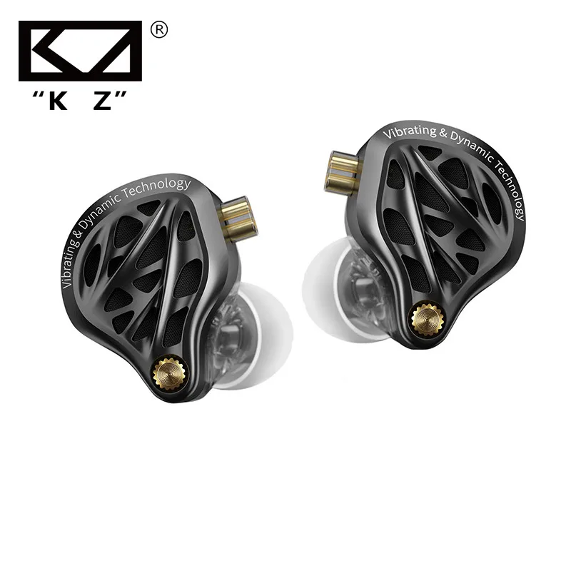 Audífonos KZ Vibe X con Vibración de Baja Frecuencia, Auriculares HiFi con Bajos Profundos, Sonido Estéreo, Audífonos Intrauditivos para Música y Juegos