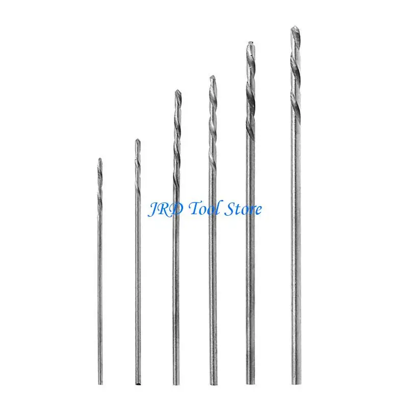 A2UD 60 Pcs 0.5-1.0mm Micro HSS Steel Twist Drill Bit Set Tool Shank