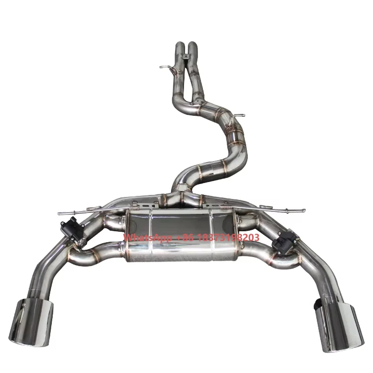 

High Quality Stainless Steel Exhaust System Catback for X5 M60I Muffler With Valve Auto Performance Tun Pipe Parts