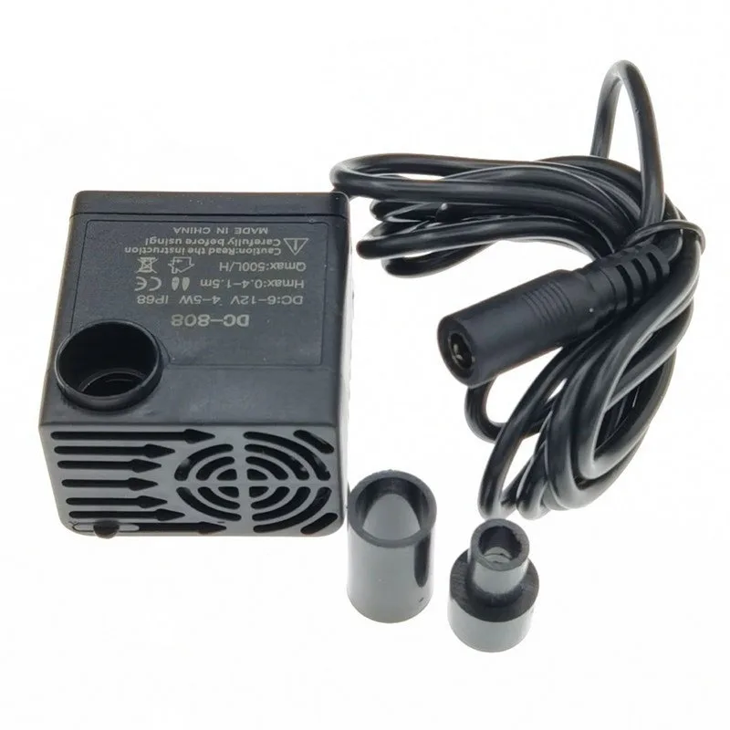 

1/2/5 шт. 5 Вт водяной насос DC-808 головка 1,8 метра умная бытовая техника для домашних животных аквариум DC бесщеточный микроводяной насос C2