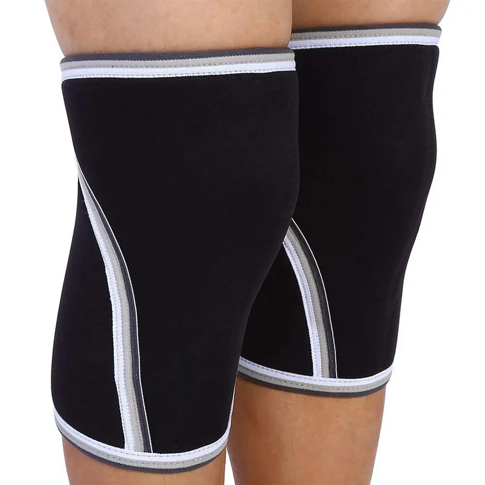Neoprene Knee Sleeves Discomfort Alleviation Breathable Support Elbow Pads 7mm Protection Joint Fatigue Reinforced Knee Pads