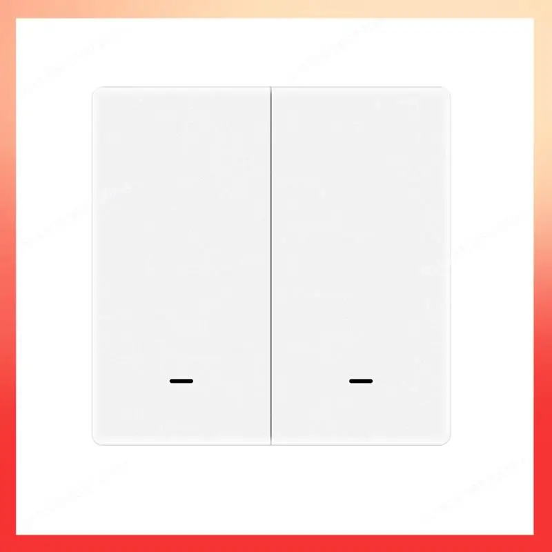 ABNR Tuya Wifi Mtter مفتاح زر ذكي إصدار الاتحاد الأوروبي زر مفتاح الإضاءة العمل مع Alexa/Google Home/Home/Smartthings B