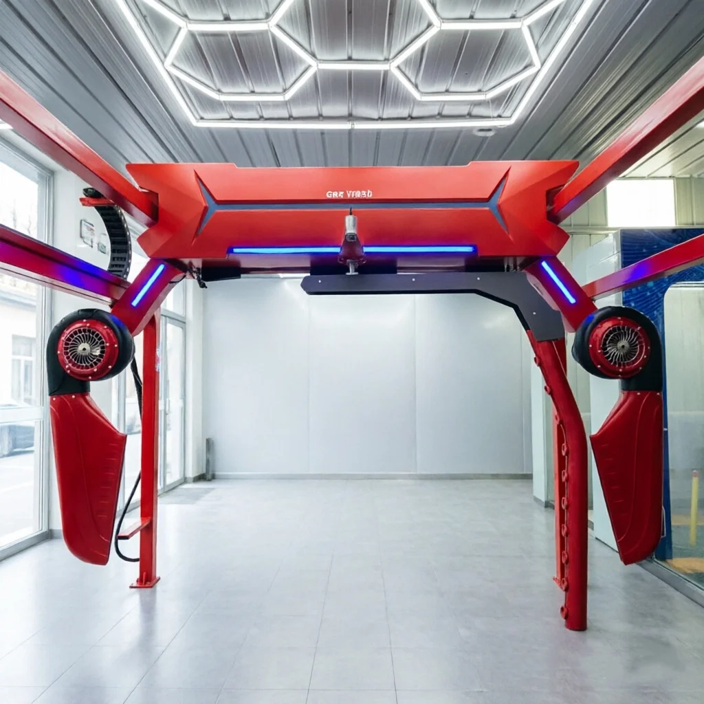 Smart 3D Scanning Fully Automatic 360 Degree Touchless Car Wash Machine with Air-drying System