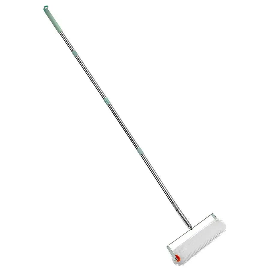 

Валик шипованный для выравнивающей смеси, 20 x 1 дюйм, для латексных полов, самовыравнивающийся, для удаления пузырьков, выравнивания и разглаживания поверхности