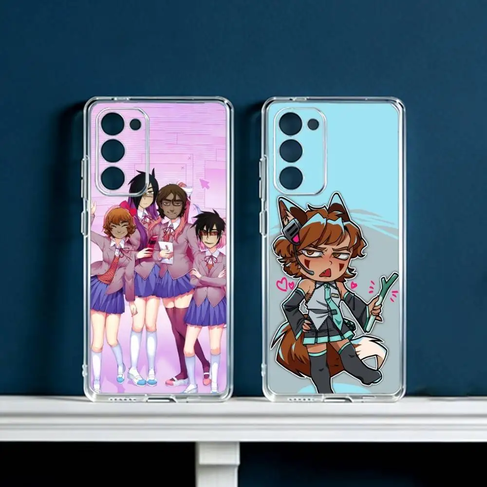 B-Boyfriend to Death BTD game  Phone Case For Samsung Galaxy S24 S25 S23 S22 S21 Plus S24 S25 Transparent Cover Case