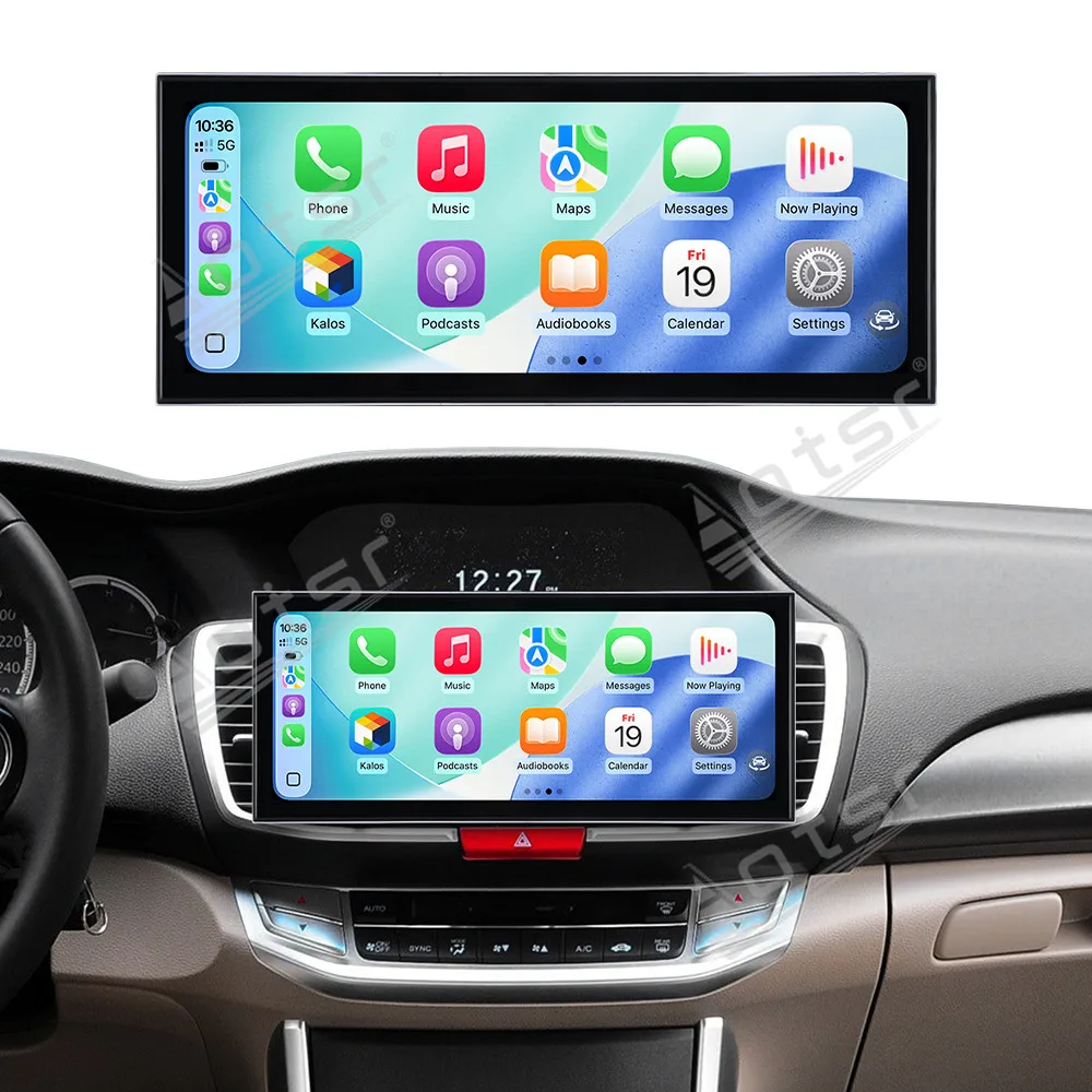 For Honda Accord 9th Gen 2014-2017 15.8 Inch In-Dash Touchscreen Car Radio GPS Nav Carplay Android Auto Plug & Play Upgrade