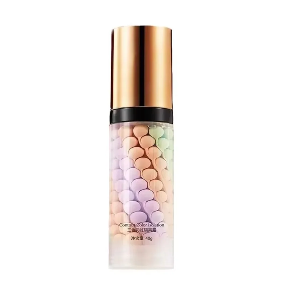 Moisturizing 3 Color Makeup Primer Invisible Pore Breathable BB Cream Not Sticky Full Coverage Isolation Cream Brighten Skin