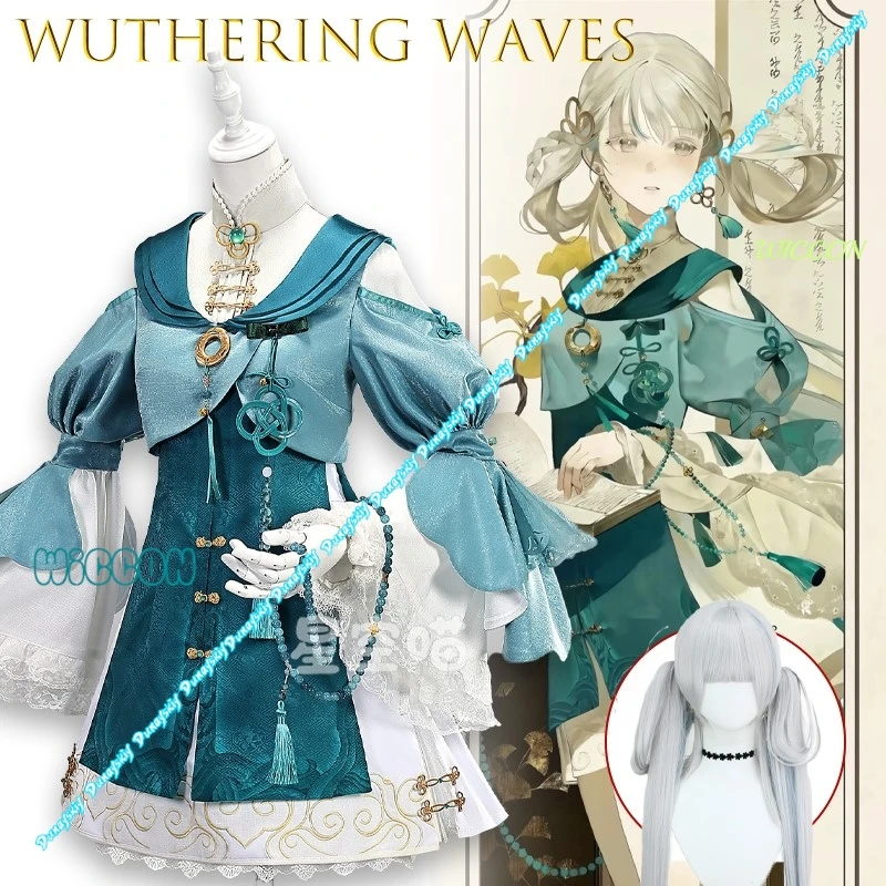 jeu-anime-wuthering-waves-jinhsi-cosplay-ensemble-qihuan-reve-ombre-manteau-hommes-carnaval-costume-de-noel