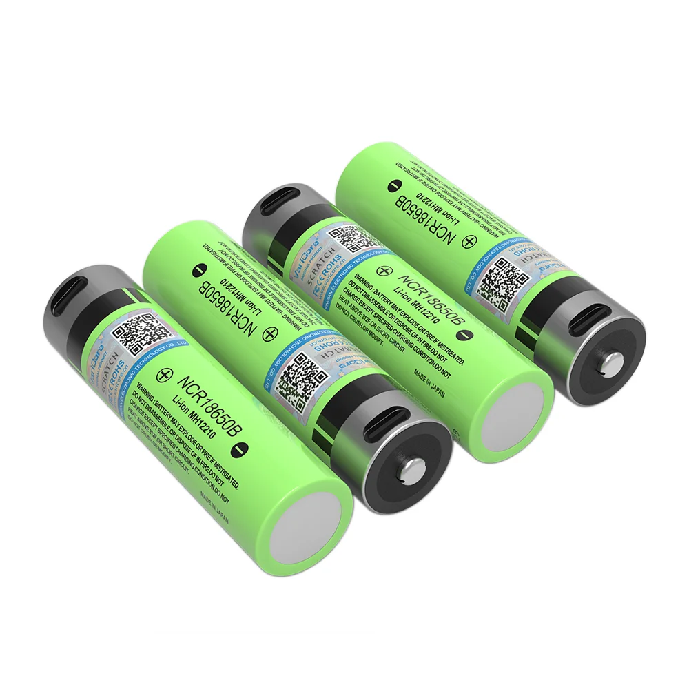 VariCore nuevo NCR18650B 3400mAh tipo C USB recargable 18650 batería 3,7 V batería de litio para controles remotos/juguetes