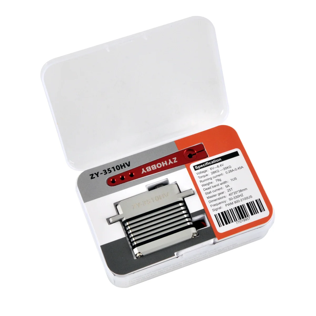 RC Servo Motor 40×20×38mm 28-35KG Torque Digital Servo Corelessmotor Servo for 74-91 Inch RC Plane
