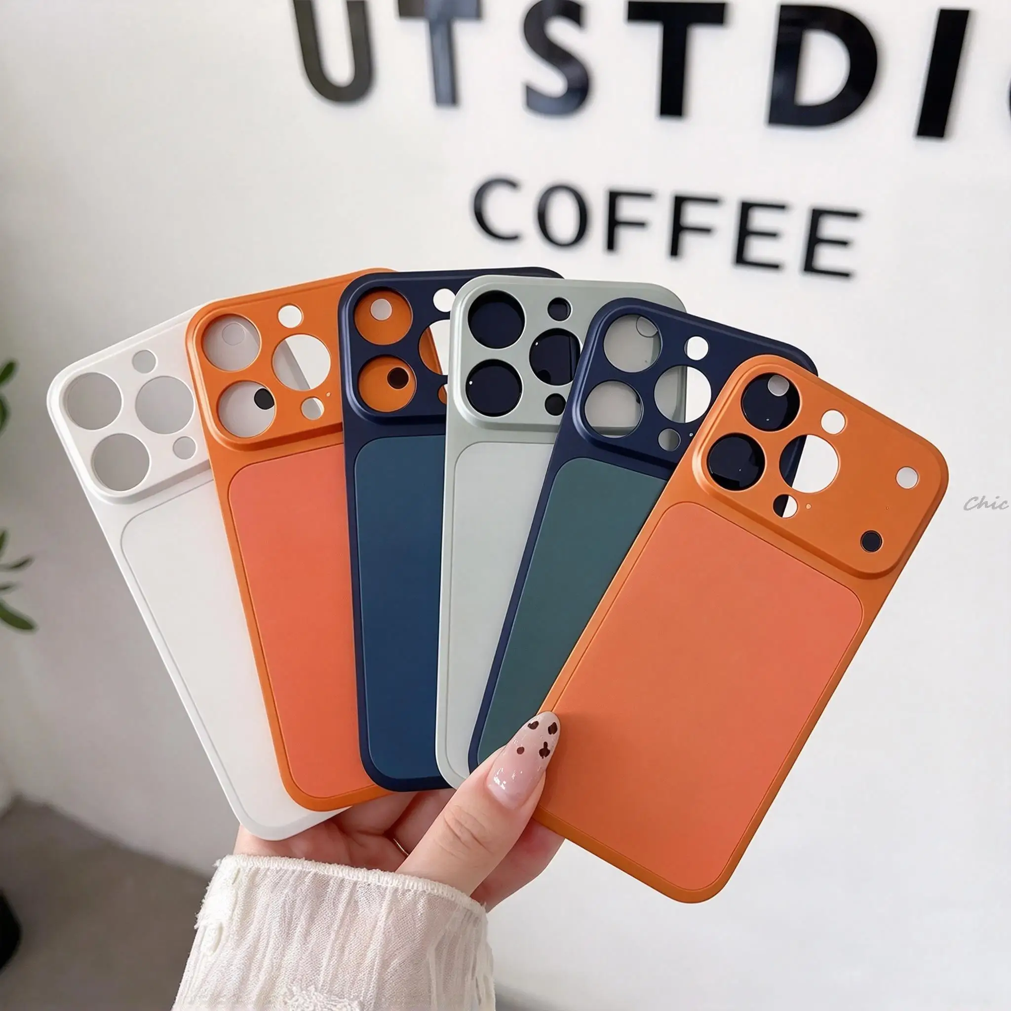 Matte Back Sticker For iPhone 13 17 14 15 16 Pro Max Instantly Convert To 17 Pro Max With Fake Camera Lens Protector Rear Cover