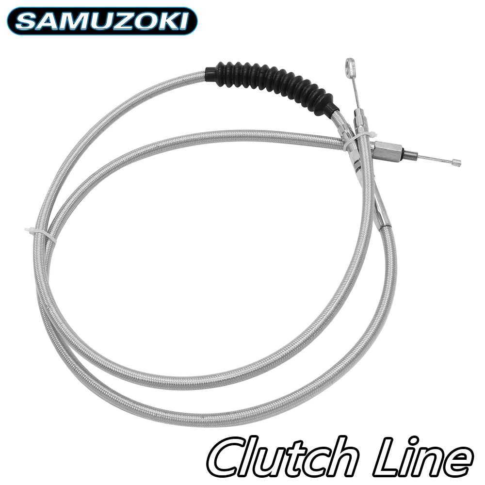 Motorcycle 140cm 160cm 180cm Clutch Cable For Harley Touring Electra Street Road Glide Road King Sportster XL1200 Iron 883