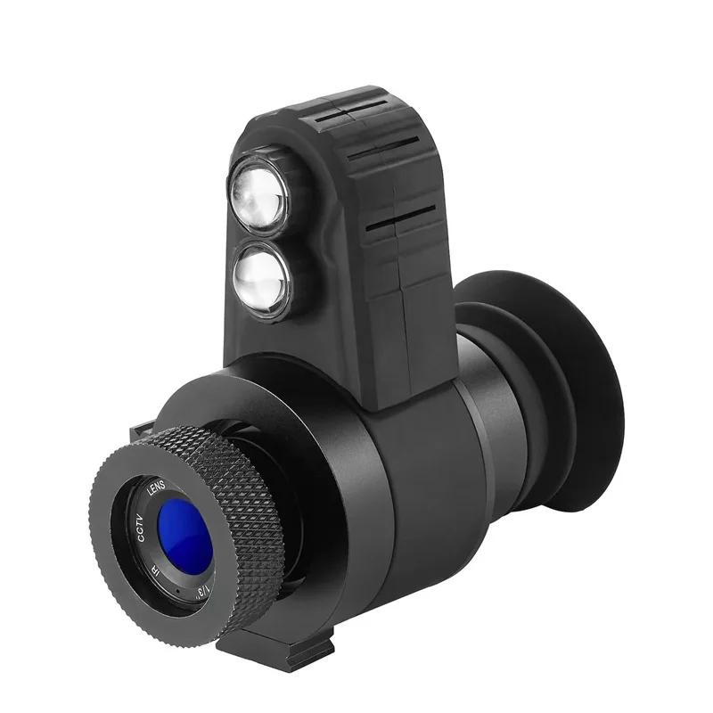 

CYF-E + head-mounted crosshair night vision device infrared high definition all black telescope cover aiming night vision laser
