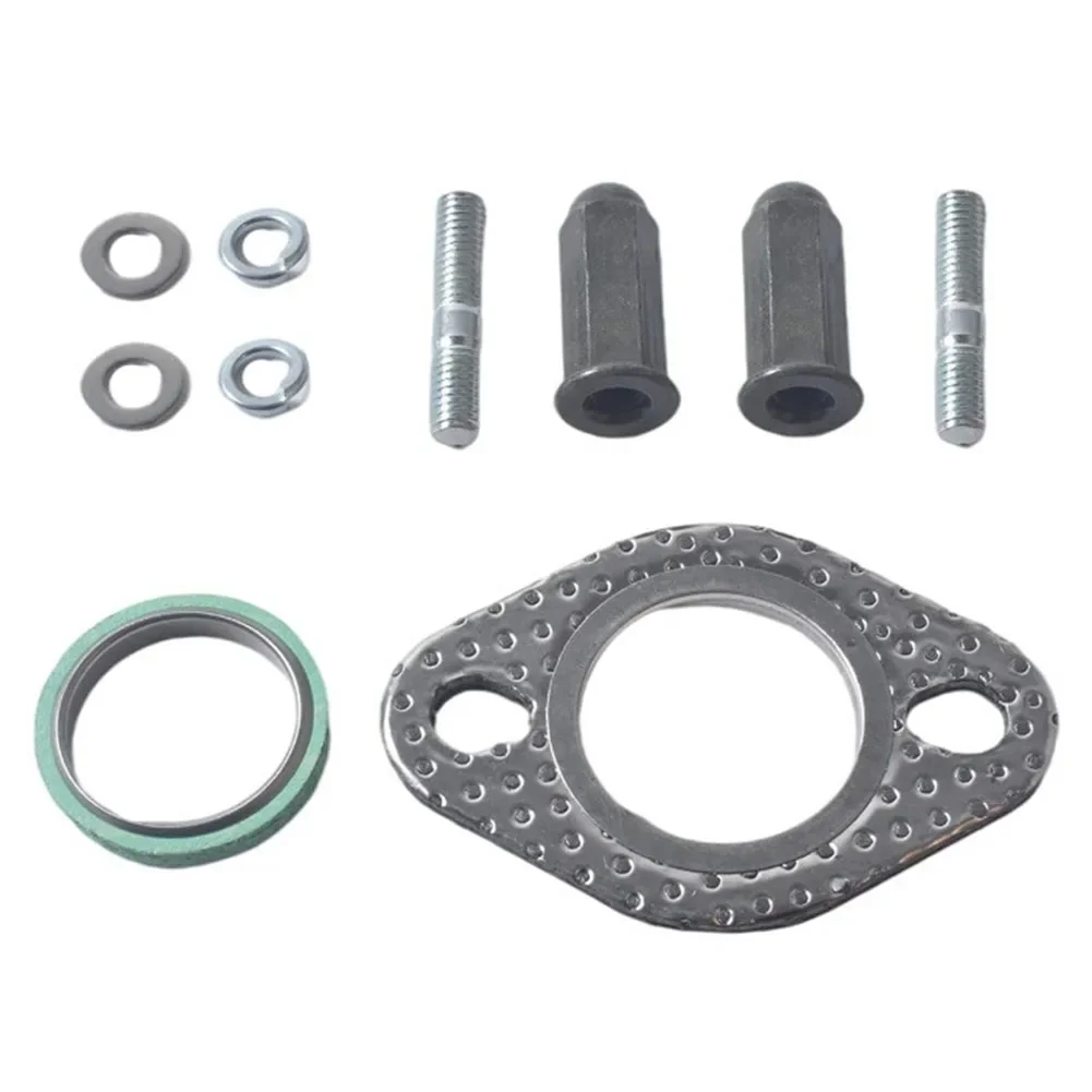Moped Exhaust Repair Kit Exhaust Bolt Nut Kit Engine Exhaust Repair Kit For ATVs And Go-karts Long-lasting Exhaust Parts
