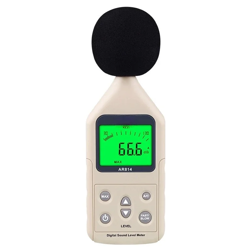 AR814 Noise Tester Household Indoor Sound Test High Precision Decibel Detector Sound Level Meter