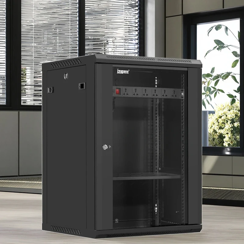 Inch Wall Mounted DDF Server Rack Cinet U U U U 0 * 0Mm Steel Availle Data Center Use