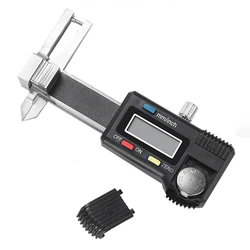 New-0-25Mm Jewelry Digital Caliper Gauge, Micro-Electronic Digital Display Triple Use Ruler Thickness Measuring Caliper