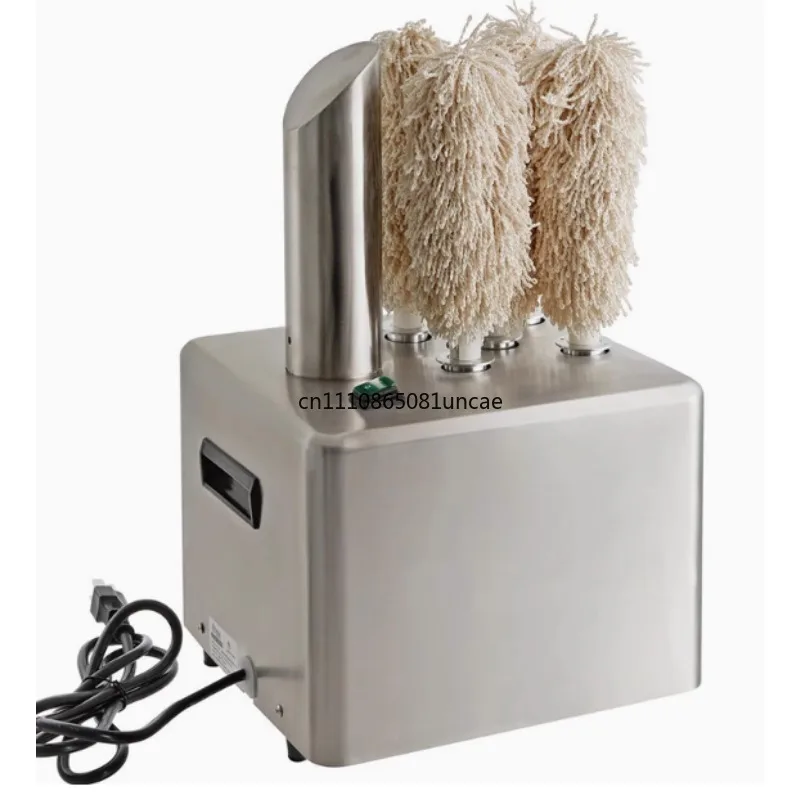 Hotel Clubhouse Barclub Commercial Equipment: Electric 8 Head Cup Wiper Glass Wine Goblet Polishing Dryer