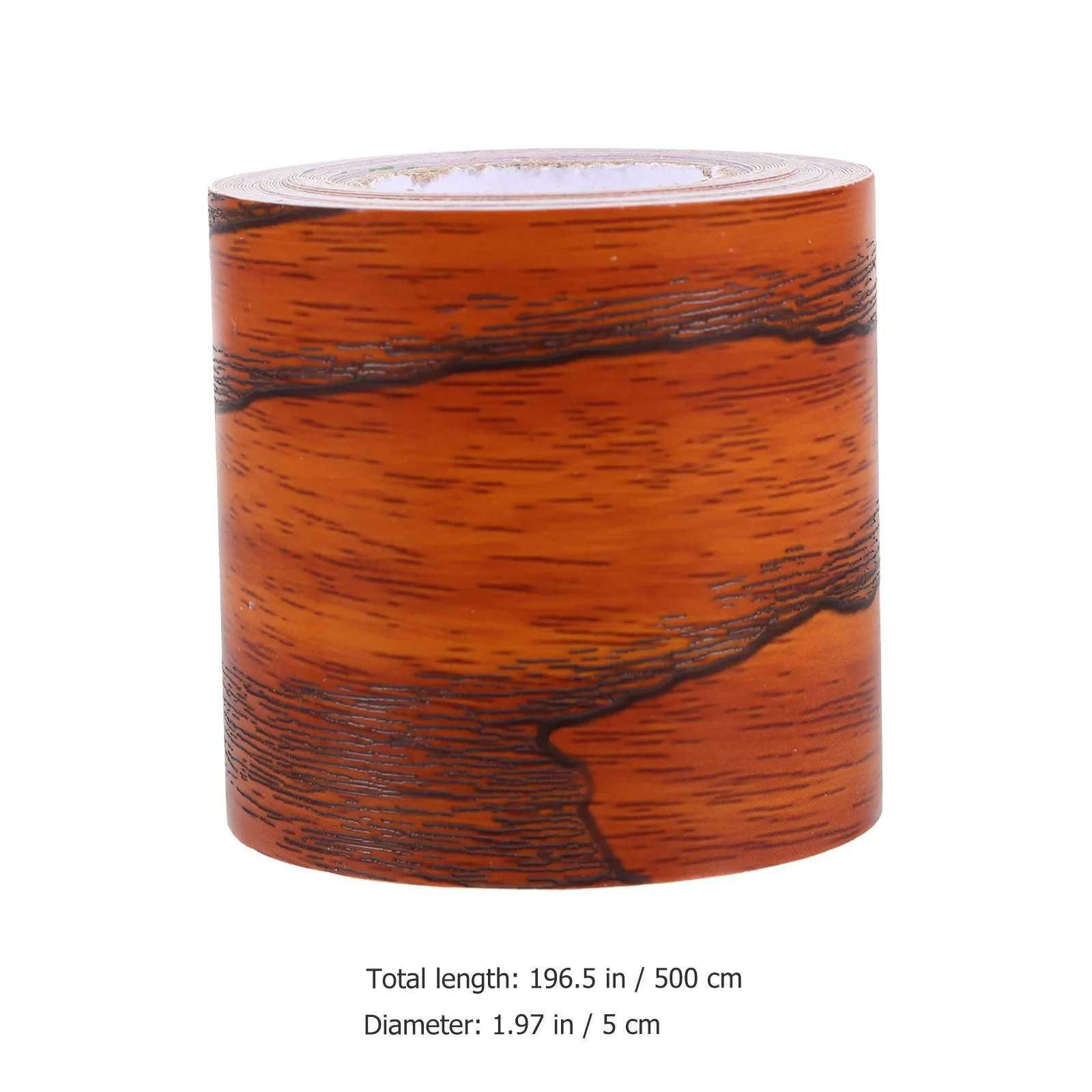 Wood Grain Sticker Wallpaper Self Adhesive Peel Stick Baseboard Waistline Wall Covering for TV Background Bedroom Kitchen