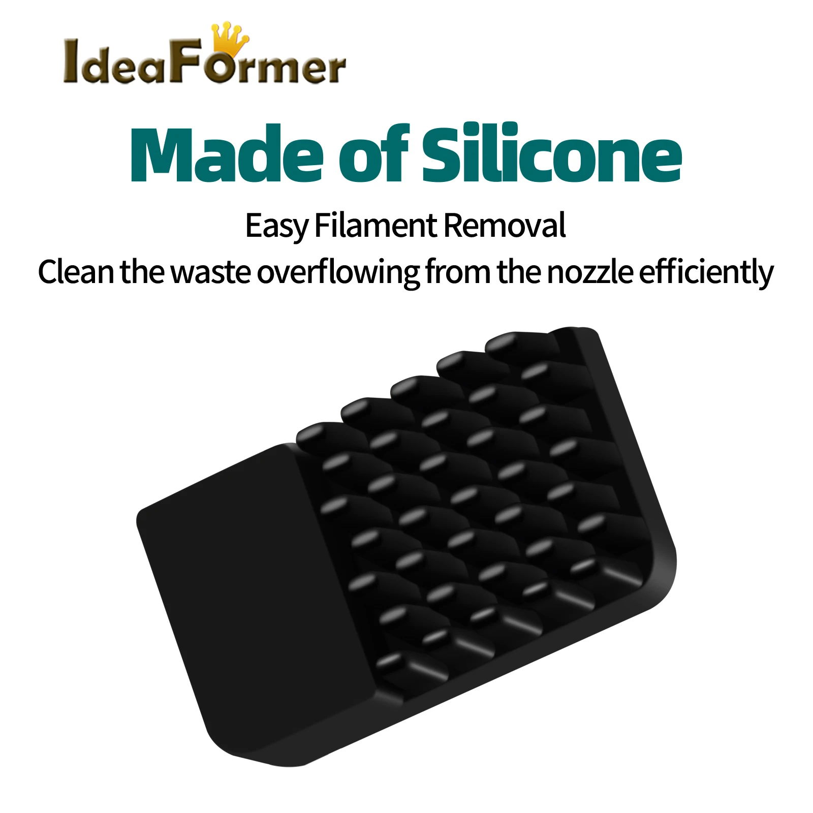 

Silicone Sleeve Accessory For Elegoo Centauri Carbon 3D Printer Nozzle Cleaner, Temperature Resistant To 300°