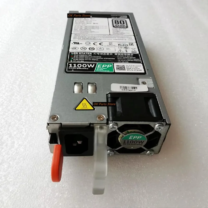 L1100E-S1 D1100E-S1 PS-2112-8D1-LF Voor DELL R720 R820 R920 R630 R730 Server Power 1100WPR21C W12Y2 Y3H8J