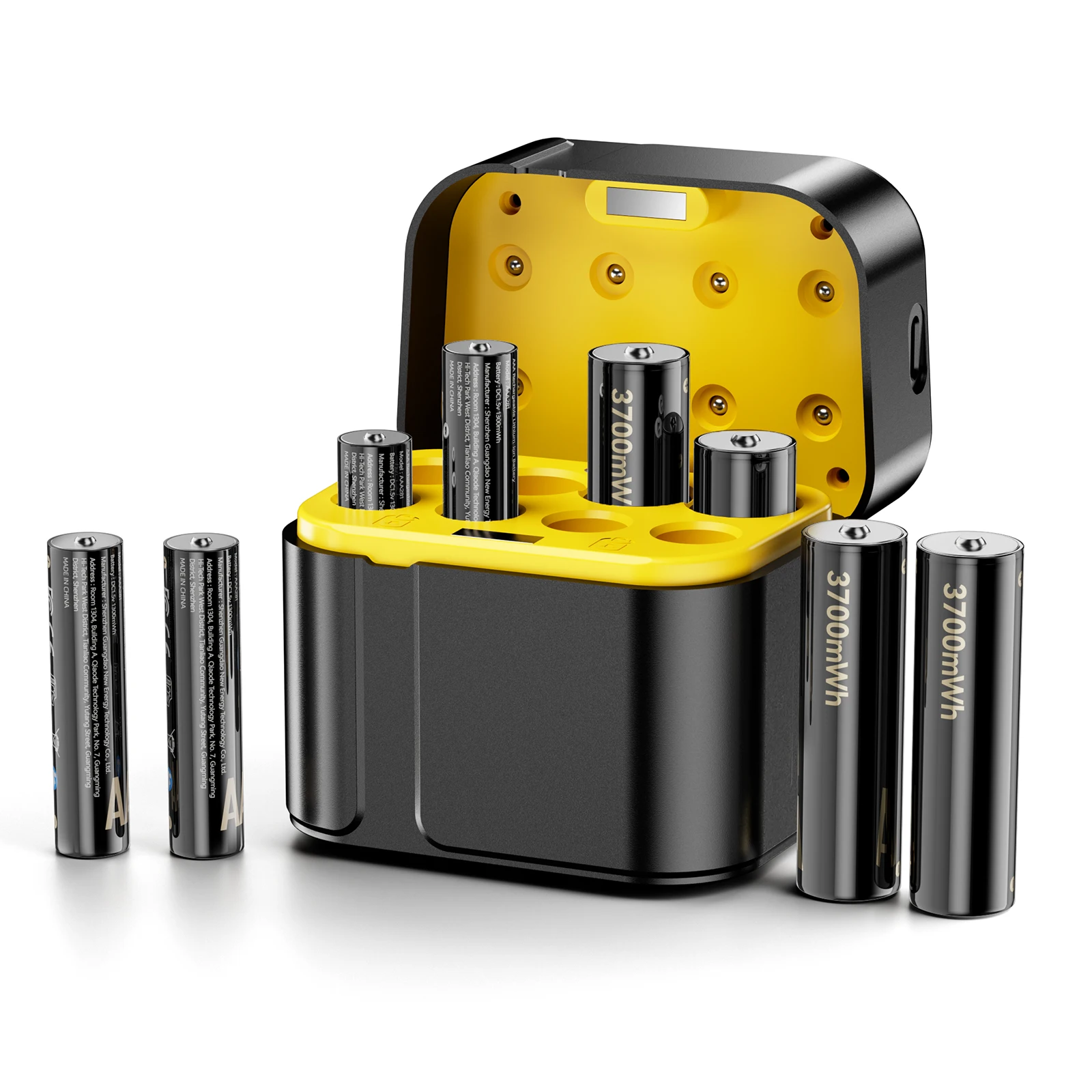 ZTGF AAA Batteries Rechargeable 1.5V Lithium Ion Battery Cylindrical Lithium Cell with Fast Charging