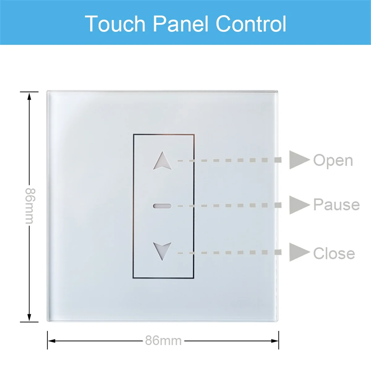 

Умный сенсорный переключатель Tuya Wi-Fi, подключенные электрические шторы, жалюзи, рольставни, совместимые для дома-BEAU