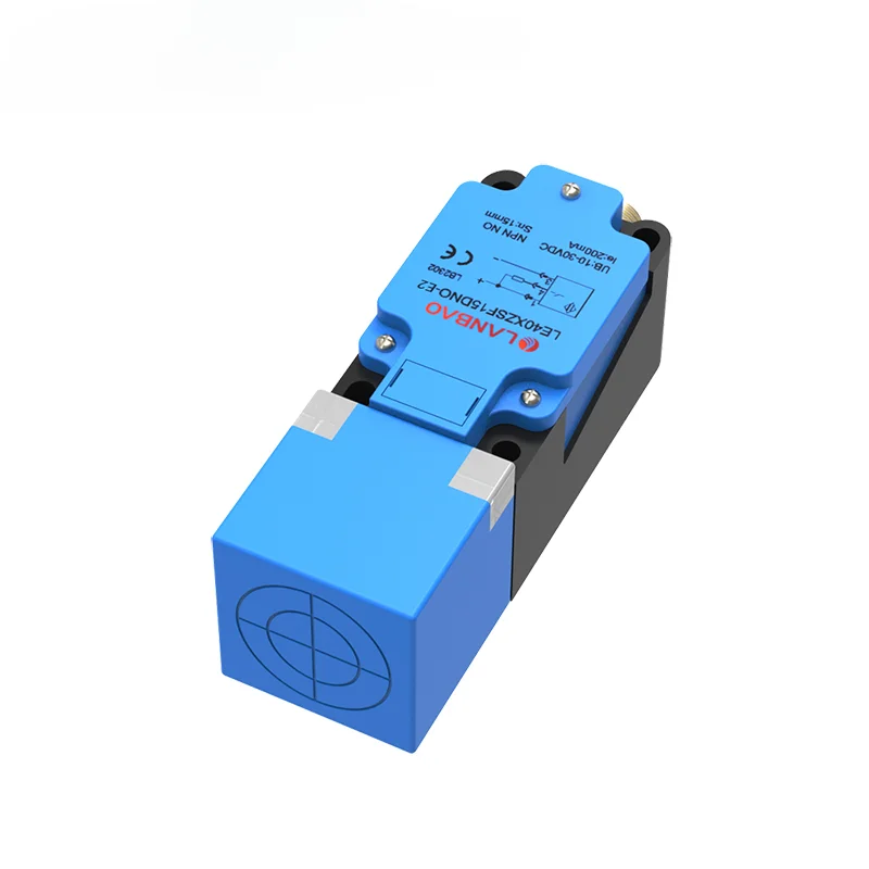 LANBAO Standard function series Square Sensing distance 25mm inductive proximity sensor  switch