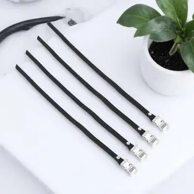 

4 Pcs Foot Strap Bicycle Pedal Replacement Straps for Exercise Bike Indoor Toe Universal Biking Clips Pedals Cycling