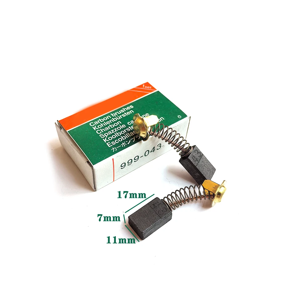 999043 Carbon Brushes for Hitachi CM4SB2 C7SS G15SA2 DH38MS DH38SS Power Tools Replacement Accessories