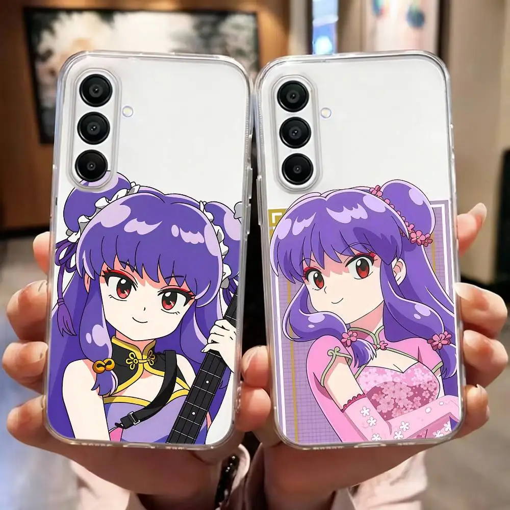 Ranma 1/2 Shampoo Cute Anime Girl Handyhülle für Samsung Galaxy A10,12,20,21S,30,31,40,50,51,52,70,A71,Andere Transparent Soft
