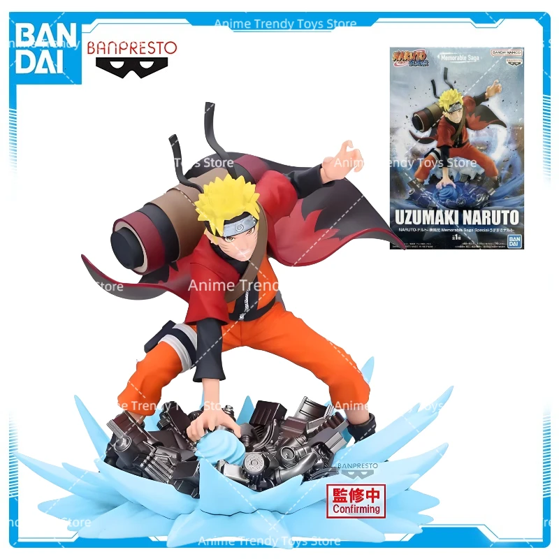 

В наличии оригинальная модель Banpresto Memorable Saga Shippuden 12 см Узумаки Наруто фигурка аниме фигурка игрушки подарки WY