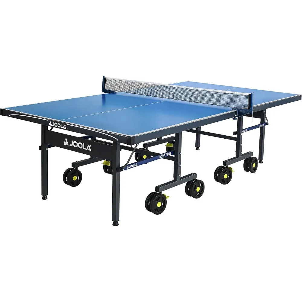 

Outdoor Table Tennis Table with Waterproof Net Set - Quick Assembly - All Weather Aluminum Composite