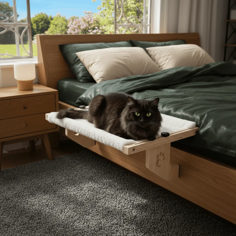 Wooden Frame Cat Wi…