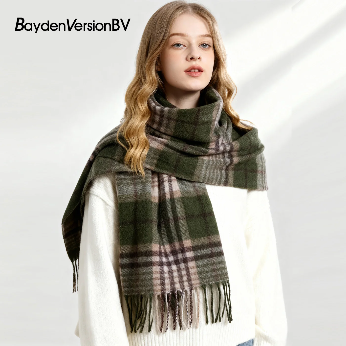 

Новинка 2024 года, многофункциональный теплый шерстяной шарф, шаль для женщин, осень/зима, новый студенческий подарок для девочек, стиль пары, зимний незаменимый