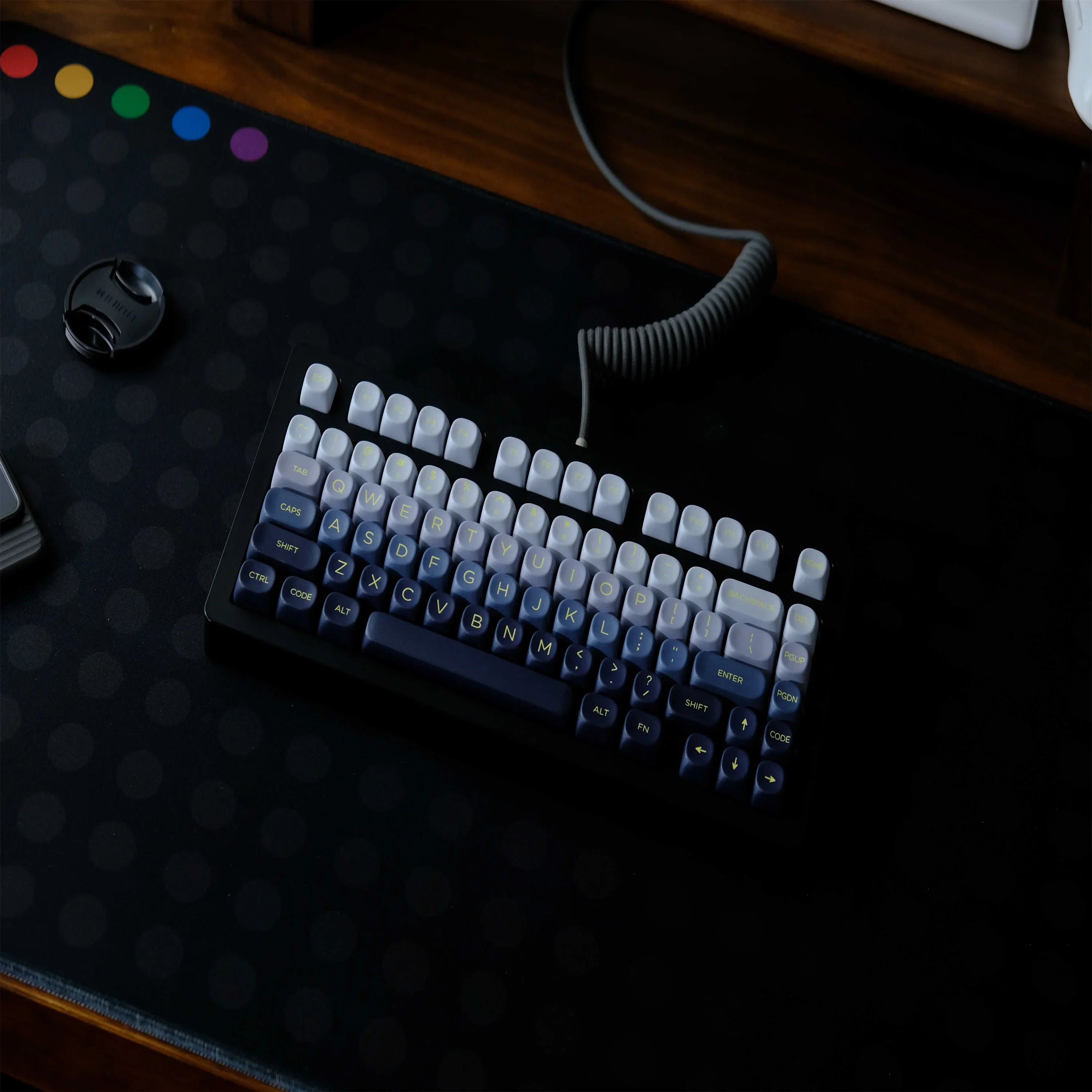 Mountain Keycaps MOA Height PBT Sublimation Mechanical Keyboard Adaptation Customized 126 Keys