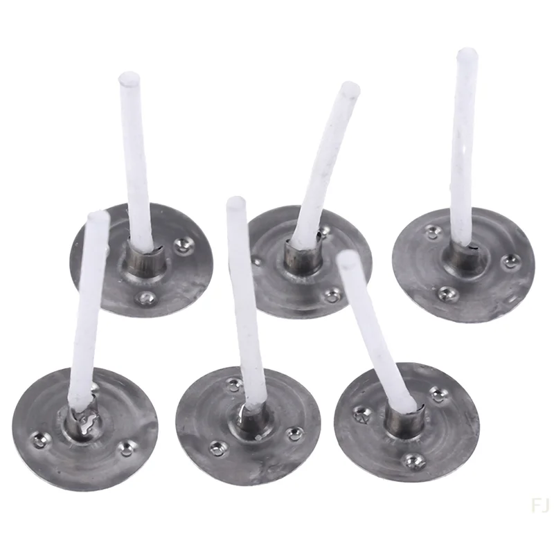 

[YU]100Pcs Candles Mold Wick Tabs Eco-Friendly Candle Sustainer Making pure cotton