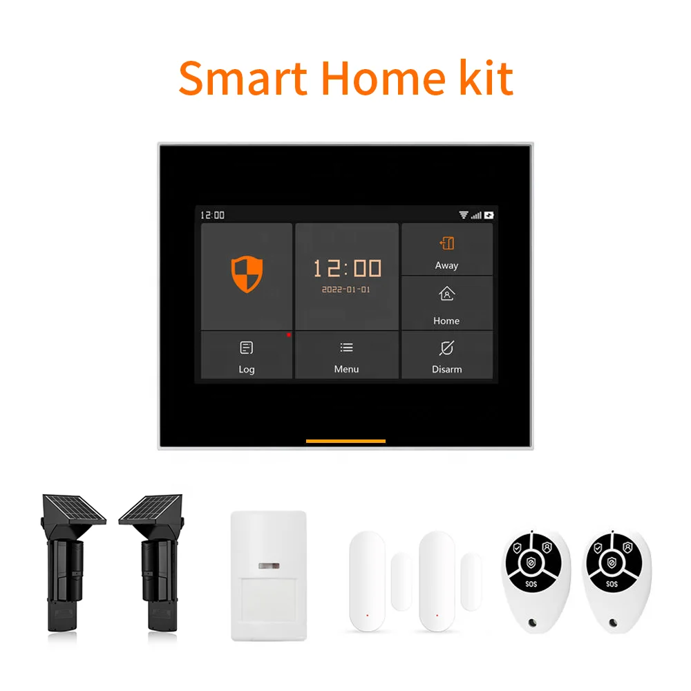 433MHz Wireless Smart Home Alarm Security Burglar alarm System with Motion Detector Anti-theft Home Alarm System