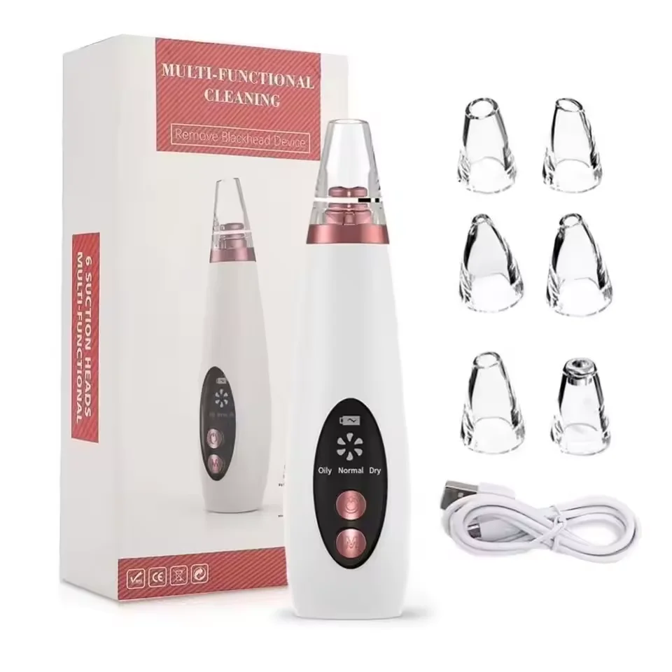 

Electric Pore Cleaner & Blackhead Remover, Professional Deep Cleansing Vacuum Device for Facial Skincare, Pore Refining Tool