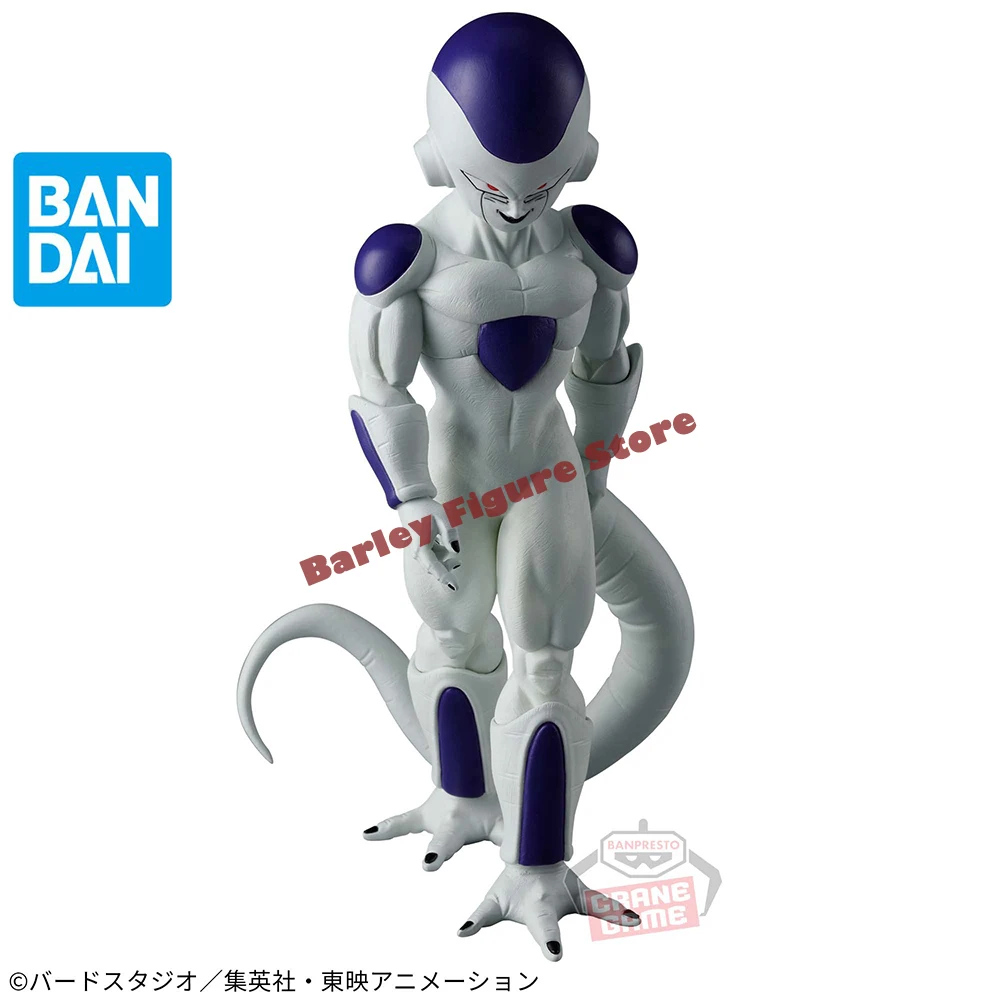 BANDAI Original Banpresto Dragon Ball Z bord solide fonctionne Frieza métal refroidisseur Anime figurines Collection modèle jouet en Stock