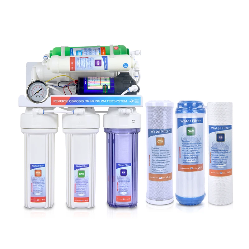 

RO Water Purifier Desktop Water Purifier/ Hot Cold Warm Water Filter Dispenser with UF System