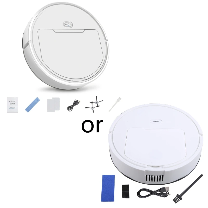 Robot Vacuum Cleaner Strong Suction, Long Battery Life, Quiet Slim, for IDEAL for Pet Hair, Carpets, Hard Floors  Drop Shipping