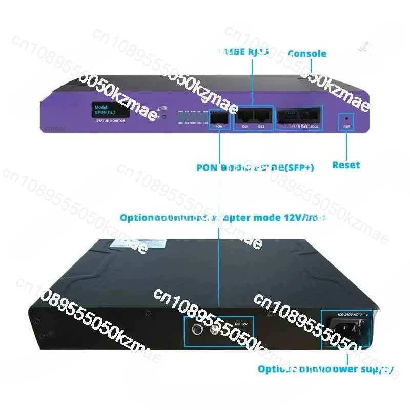 

Layer 3 Mini GPON OLT | Wolck 1 PON Port + 2 Ports, 20KM Transmission (C-data Compatible)