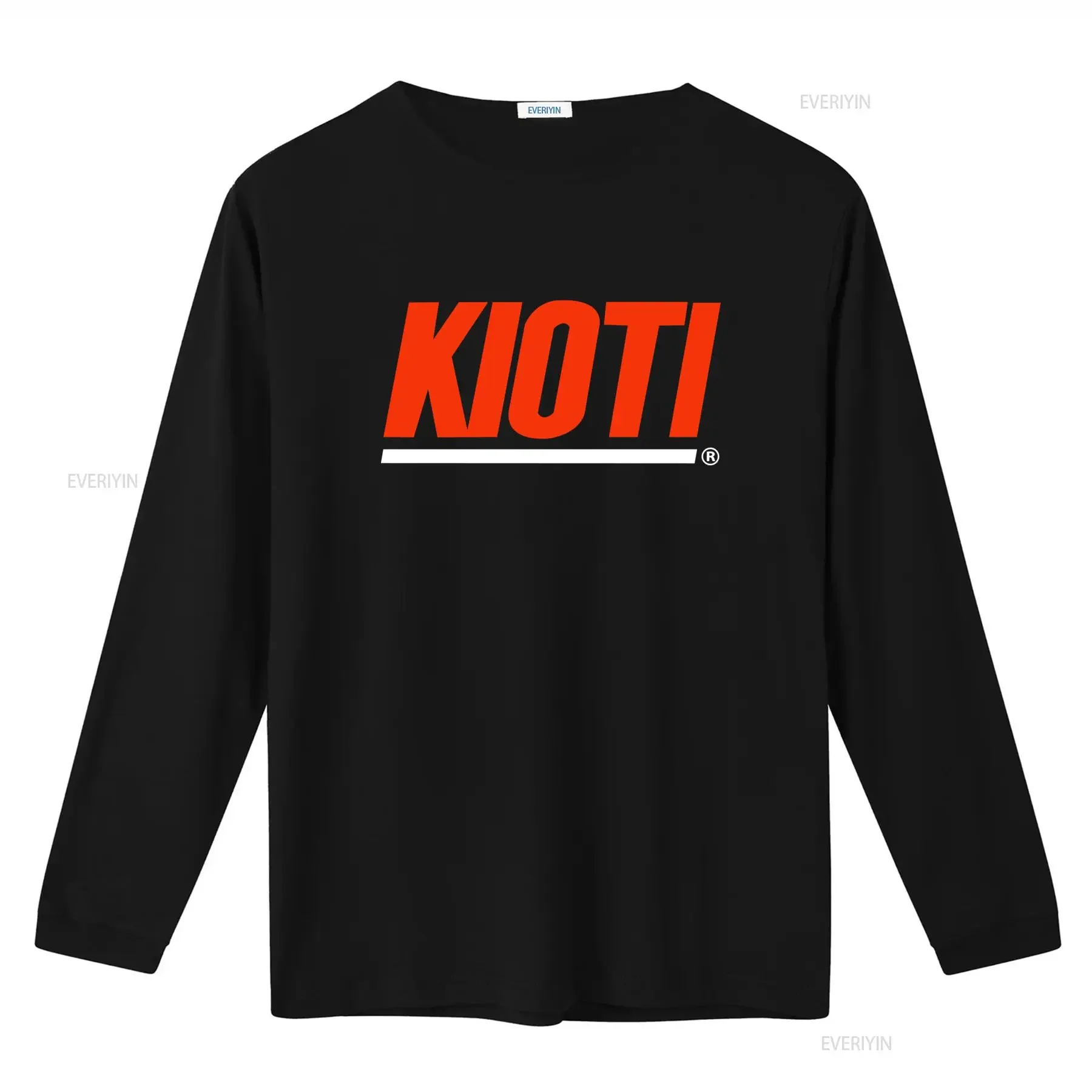 Kioti Tractor Men's Black T Shirt Size S to 5XL Bold Red Print vintage Washed Soft Comfortable Casual Top For Everyday Wear