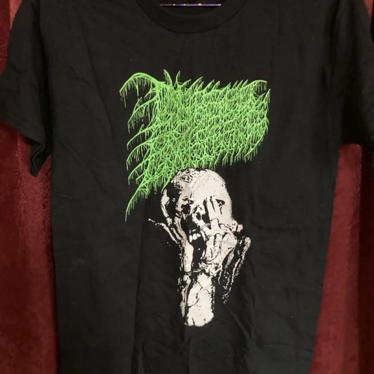 Men's Black T-shirt Cursed Existence Summer New Women's Vintage Breathable Tee Streetwear Oversized Loose Casual